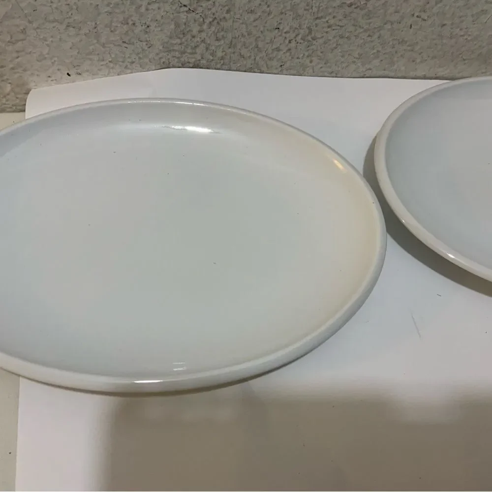 Crate and Barrel Oval Platter 10x7.5 “ Serving Platters – Set of 2